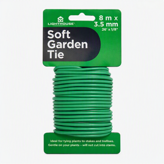 LightHouse Garden Soft Tie | 3.5mm x 8m Plant Twist Tie
