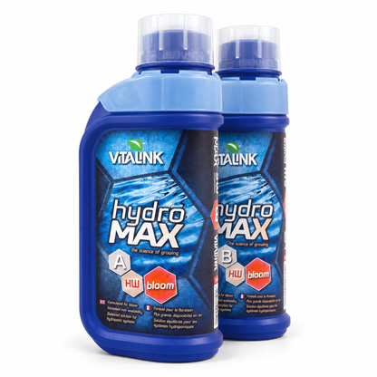 VitaLink Hydro MAX Bloom A&B – Hydroponic Flowering Nutrients