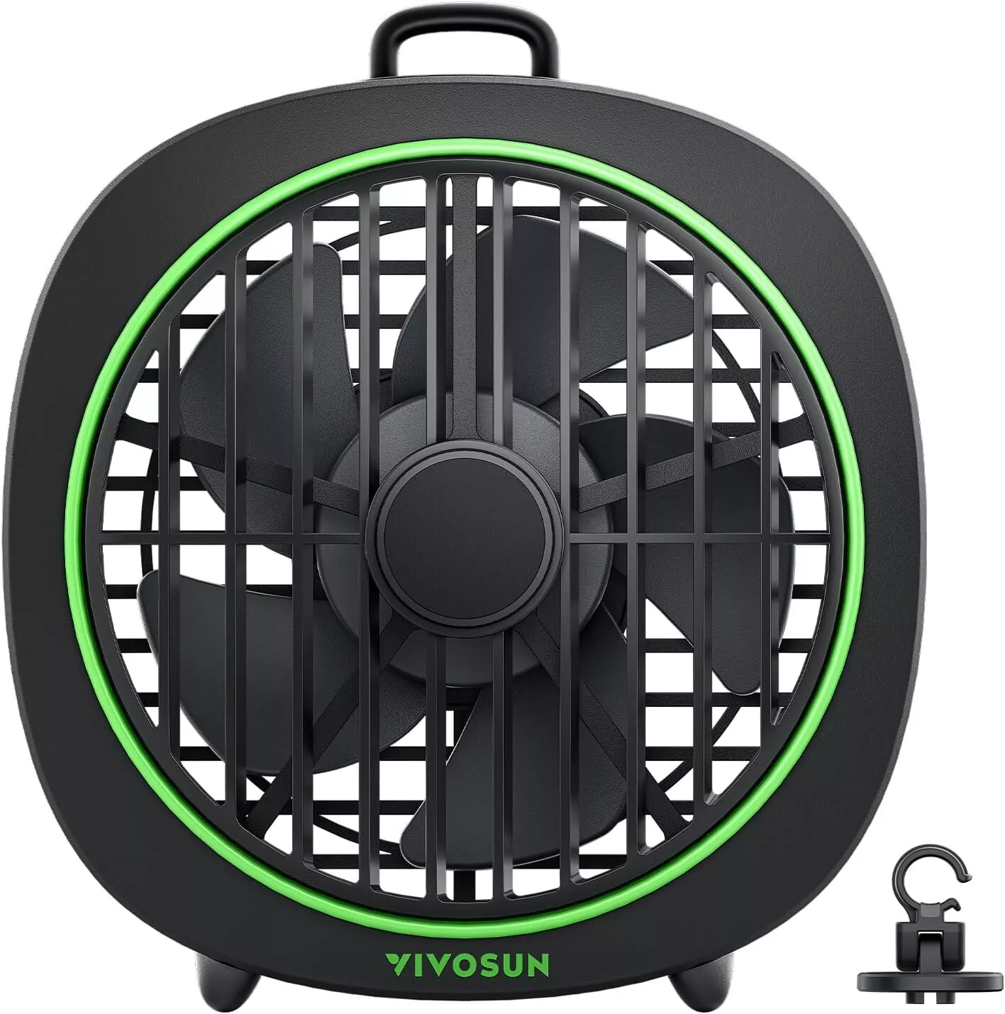 Vivosun AeroWave D4 | 4-Inch Multi-Mount Grow Tent Fan with Detachable Hook