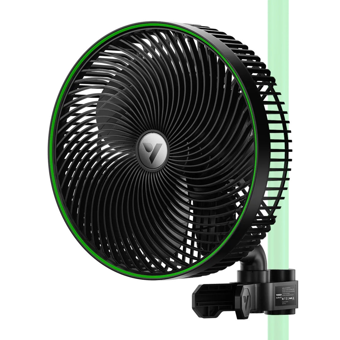 Vivosun AeroWave Smart Oscillating Clip Fan | E6 & E9 EC Motor Series