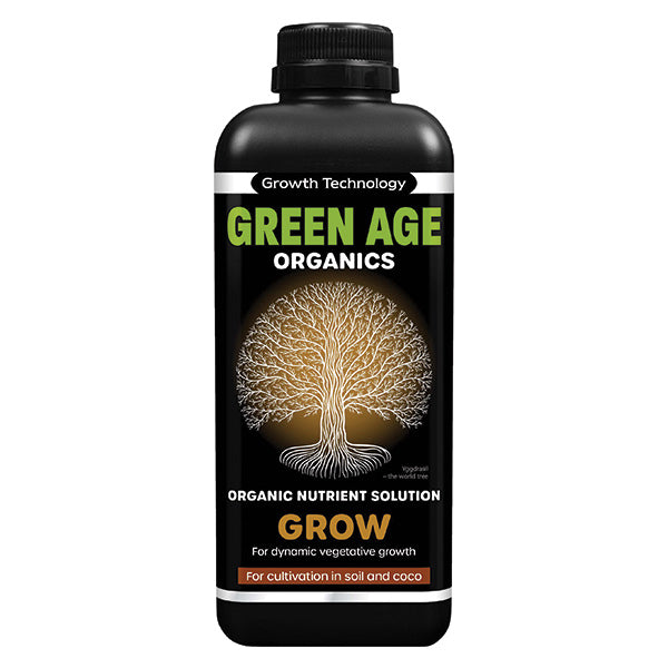 Growth Technology | Green Age Organics Grow Nutrient