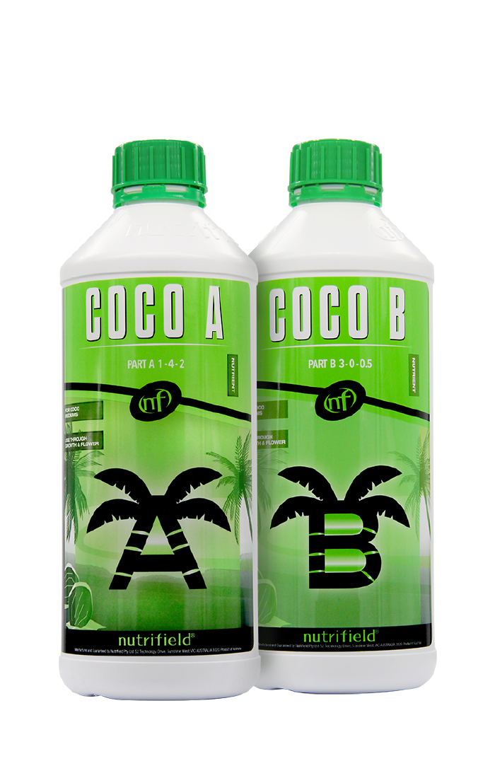 Nutrifield Coco A&B Set | Premium Two-Part Liquid Coco Coir Nutrient