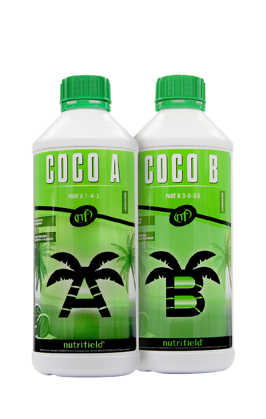 Nutrifield Coco A&B Set | Premium Two-Part Liquid Coco Coir Nutrient
