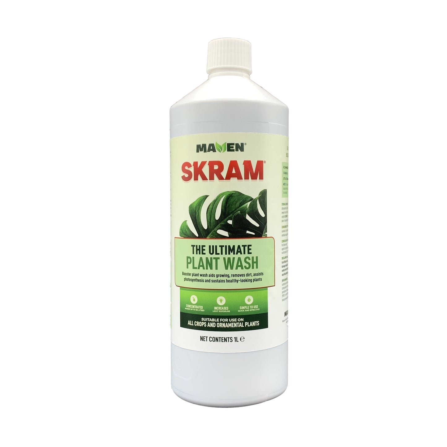Skram Plant Wash | Natural Pest & Biofilm Remover