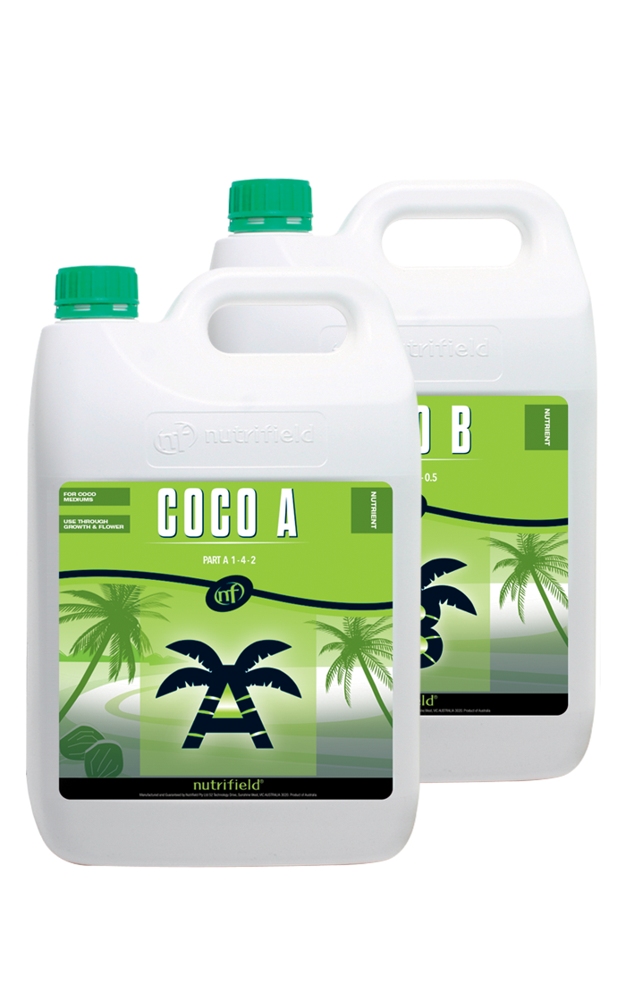 Nutrifield Coco A&B Set | Premium Two-Part Liquid Coco Coir Nutrient