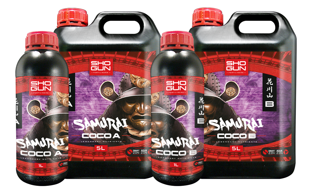 Shogun Samurai Coco A&B | Premium 2-Part Coco Nutrient
