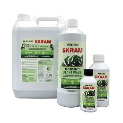 Skram Plant Wash | Natural Pest & Biofilm Remover