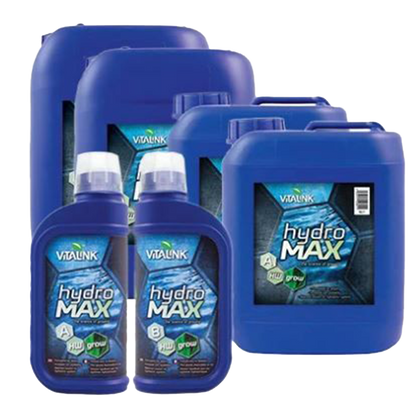 VitaLink Hydro Max Grow A&B | Hydroponic Base Nutrient