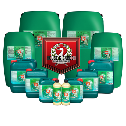 House & Garden Aqua Flakes | Premium Base Nutrient for Hydroponics