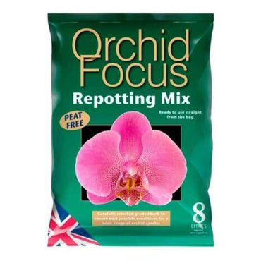 Growth Technology Orchid Focus Repotting Mix | Peat-Free Orchid Bark