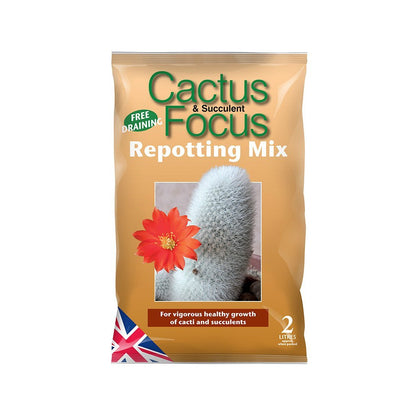 Growth Technology Cactus Focus Repotting Mix | Peat-Free Soil
