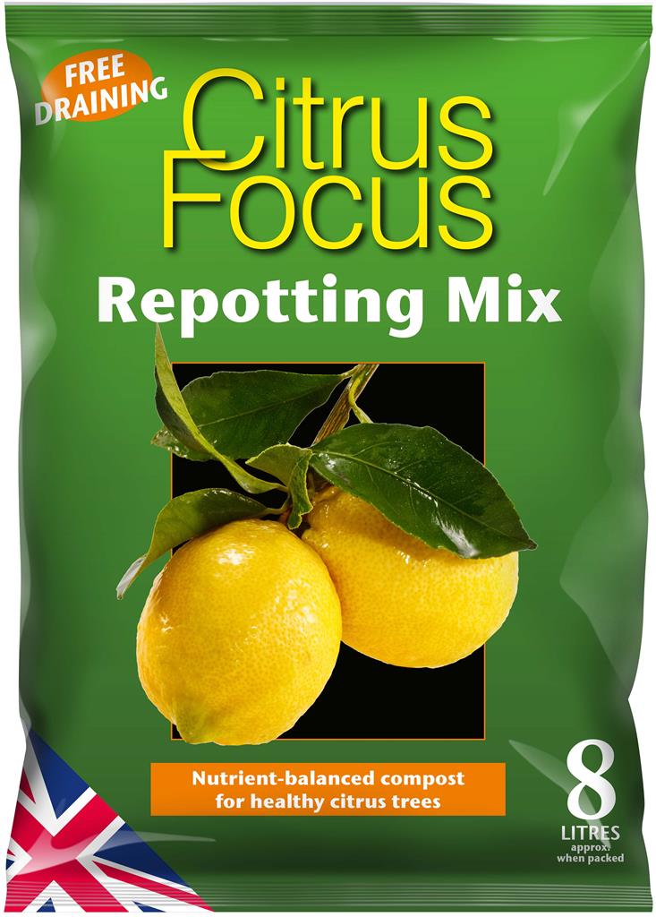 Growth Technology Citrus Focus Repotting Mix | Premium Soil