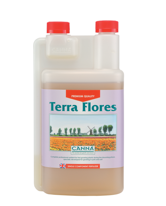 CANNA Terra Flores | Professional Soil Nutrient for the Flowering Phase