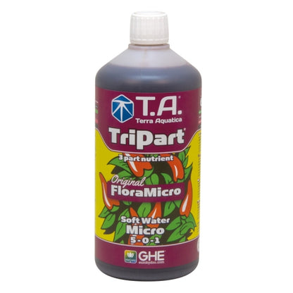 Terra Aquatica TriPart Micro | GHE Hydroponic Nutrient