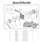 Quest 70 Duct connection kit